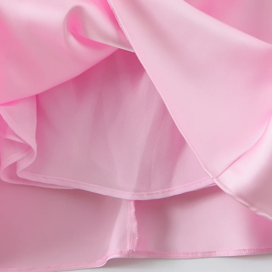 Ele Pure Color Bal Sexy Silk Satin Midi Strapl Dr Women's Faion l Waist Svel Long V-ne Gown