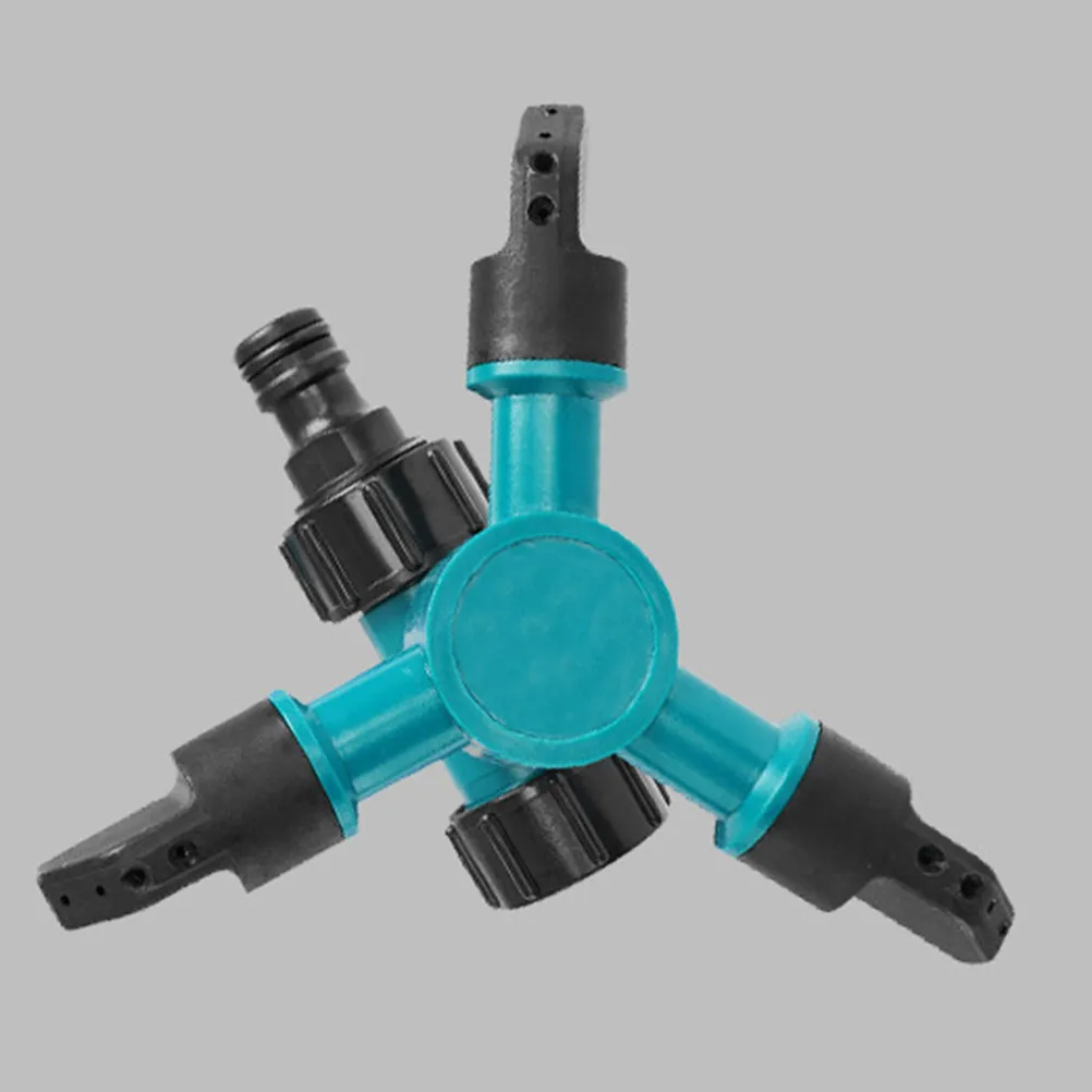 3Pcs Lawn Sprinkler Garden Watering Automatic Rotary Nozzle Ground Plug Irrigation Sprayers for Lawns Shrubs Trees