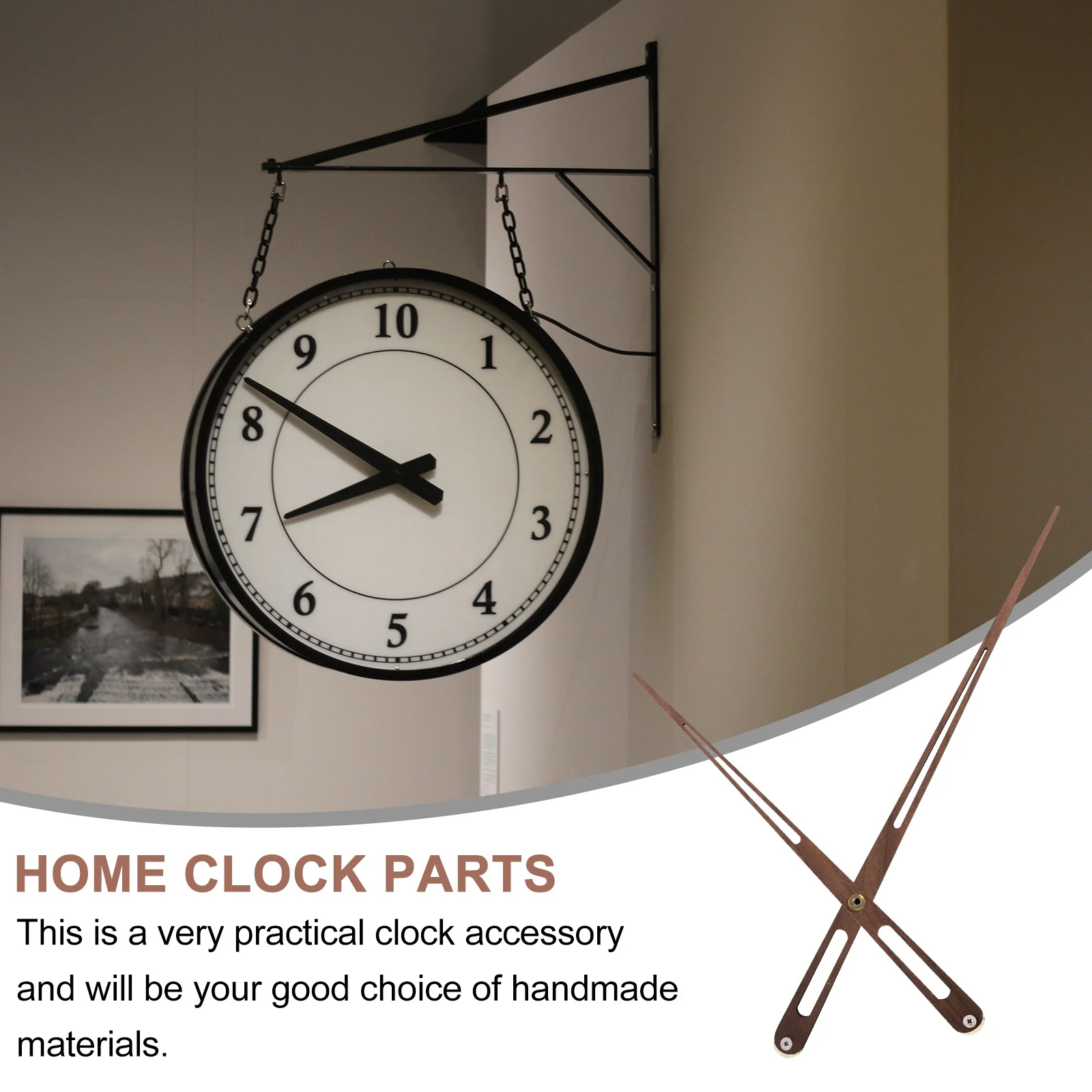 

1 set 1 Set Pointer Parts Wall Pointer Parts Clock Supplies Diy Repair Supplies For Home Decoration Clock Accessories