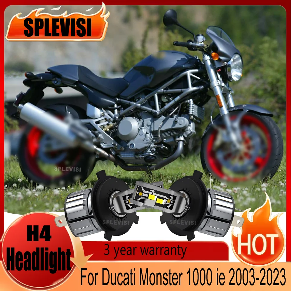 

motorcycle Headlight Ideal for Safe Night Trips for Ducati Monster 1000 ie 2003 2004 2005 2006 2007 2008 2009 2010 2011-2023