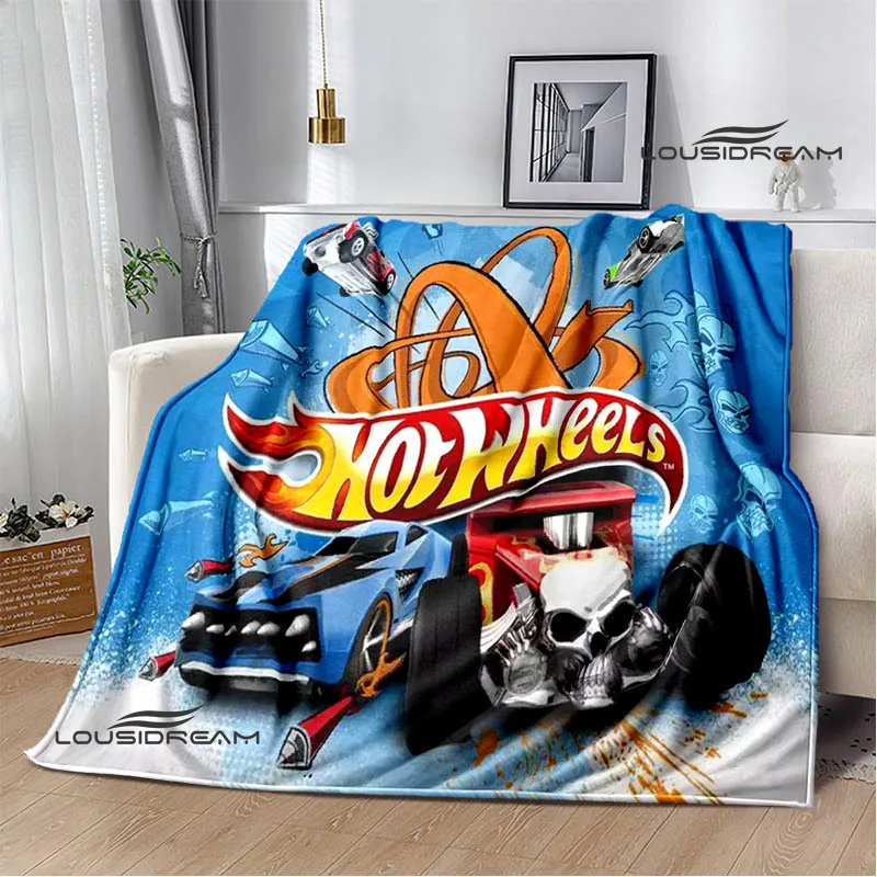 Hot Wheels Fashion Printed blanket Flannel Warm blankets Soft and comfortable blanket bed linings cubre cama Birthday Gift