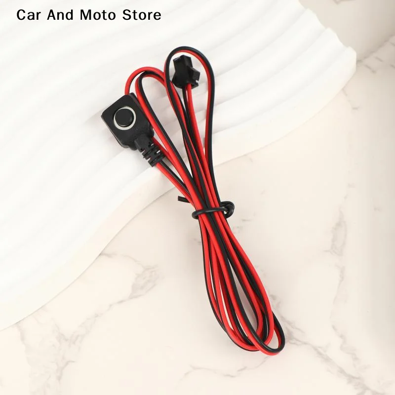 【CMO】Automotive Security Alarm Switch Button Plastic Emergency Panic Push Switch For Car Safety System 1/5pcs