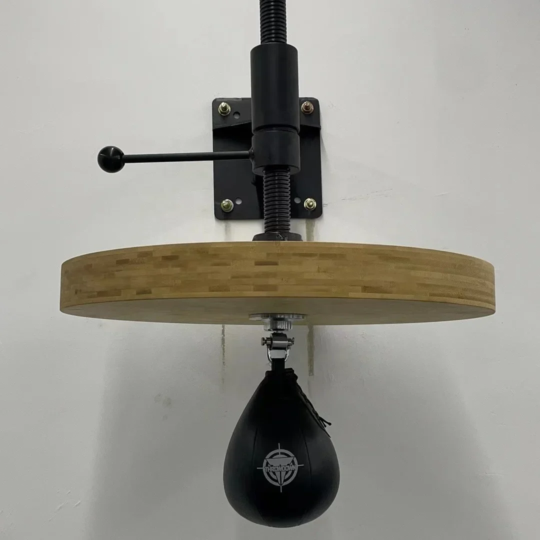 

Wood Bamboo Mma Commercial Grade Training Adjustable Boxing Speed Bag Platform
