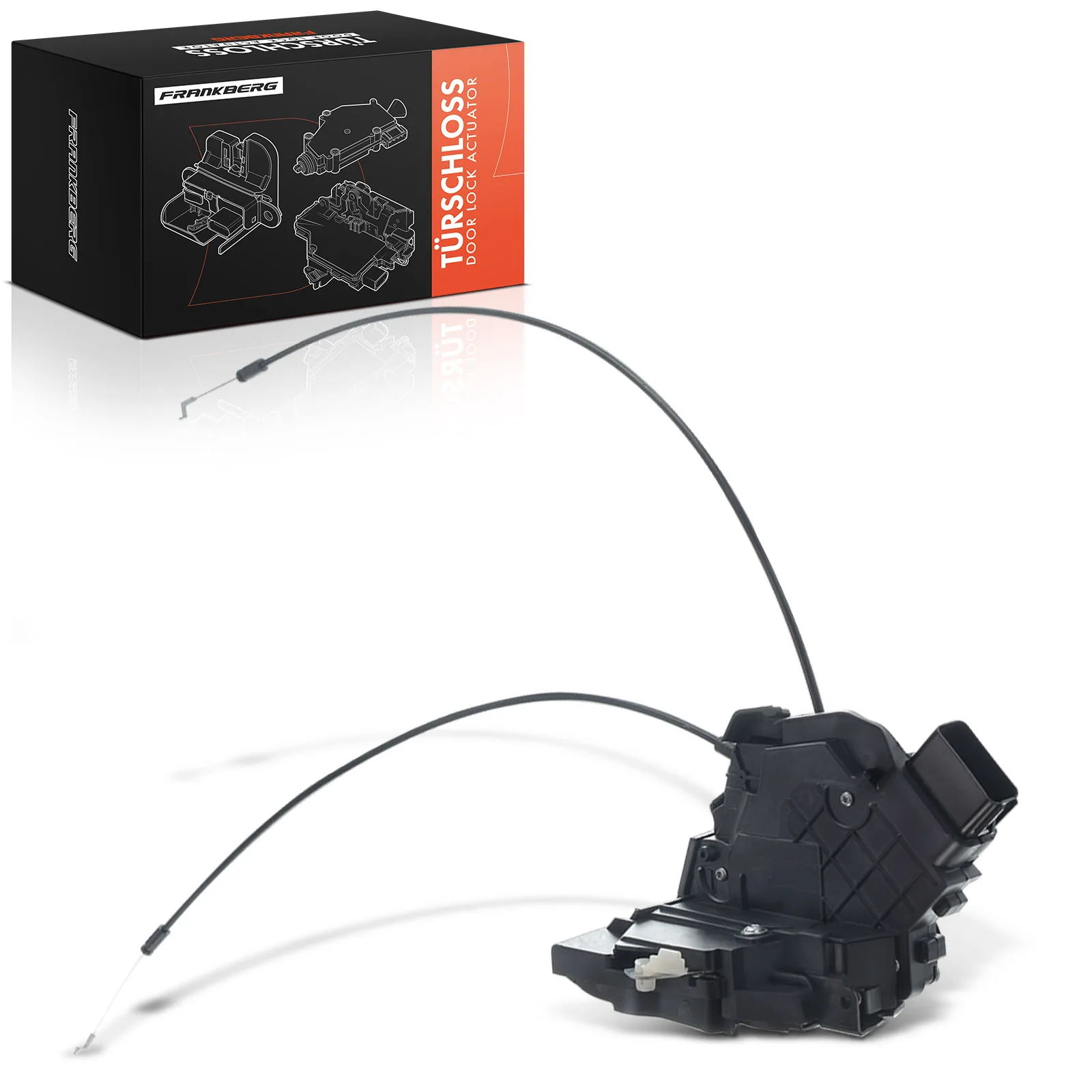 Frankberg 1x Achterdeurslot Rechts voor Mazda 3 BK 1.4L 1.6L 2.0L 2.3L 2003-2009 3N6A-A26412-B