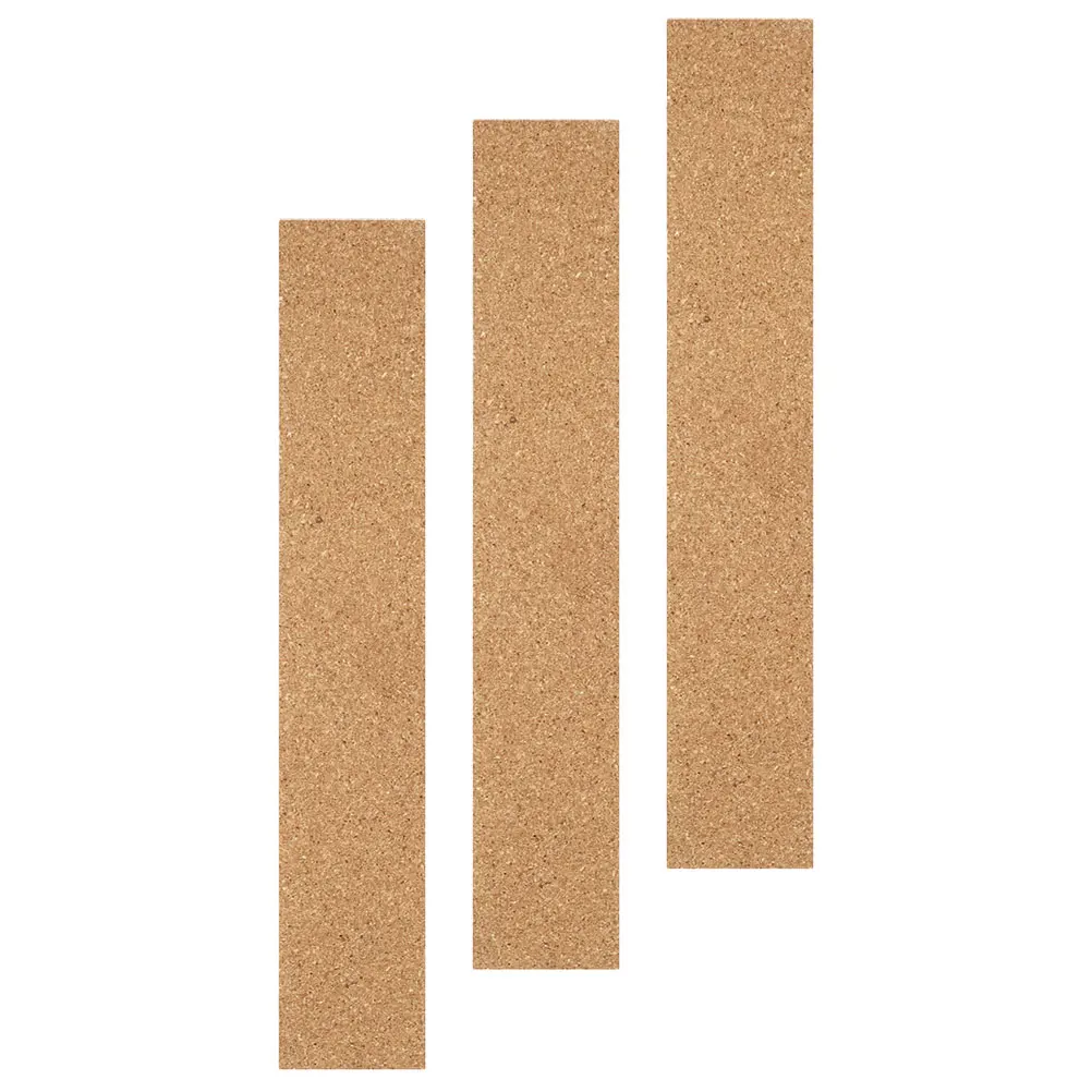 

3pcs Cork Wall Stickers 30cmx5cmx6mm Notice Board Office Home Memo Photo Cork Strips For Office Wall Pins Frameless Corkboard
