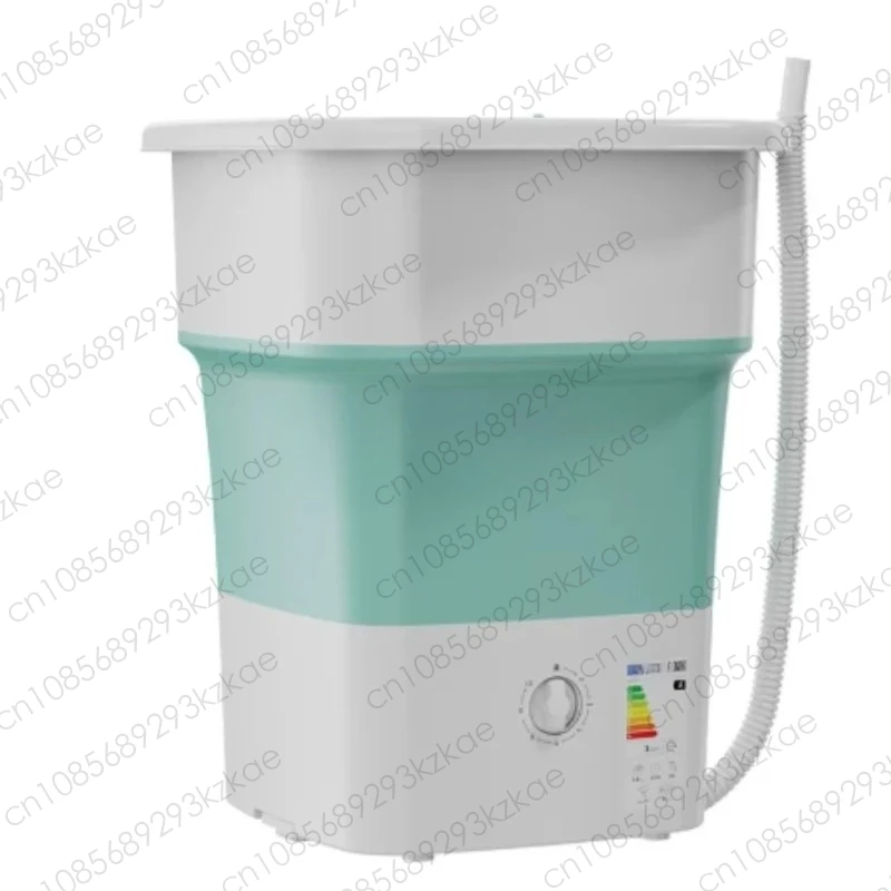 52L folding washing machine cleaning and dehydration integrated household large-capacity hea-lth bacteri-ostatic laundry