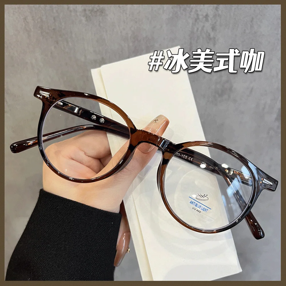 ZIROSAT D8008 New Non-magnetic tr90 Myopia Glasses Retro Square Optical Prescription Eyeglasses Frame For Men Or Women