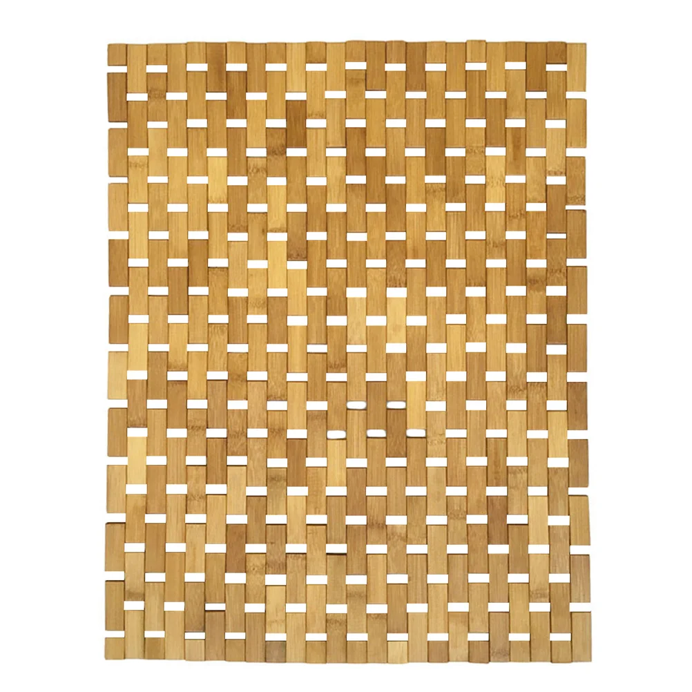 

Anti-Slip Bamboo Entrance Floor Mat Bathroom Indoor Entryway Pad Non-Skid Welcome Door Carpet Cushion Home Floor Rug