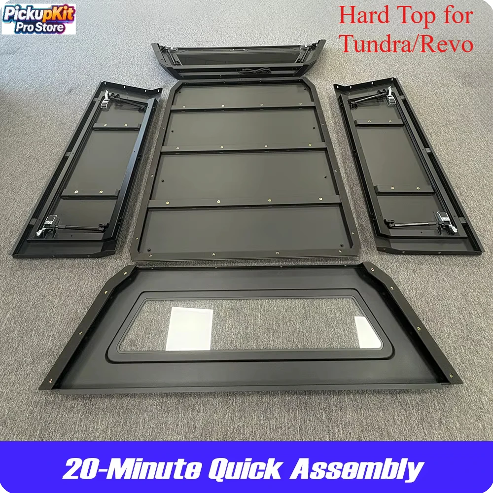 

Wholesale Tundra/Revo 4x4 Canopy Aluminum Hardtop Waterproof Locking No-Drill Off-Road
