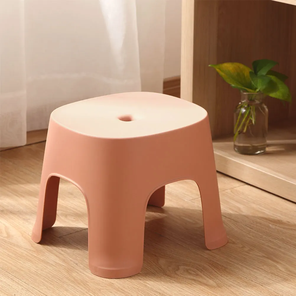 

Shoe Changing Stool Step Plastic Shower Potty Training for Bed Toilet Footstool Small Outdoor