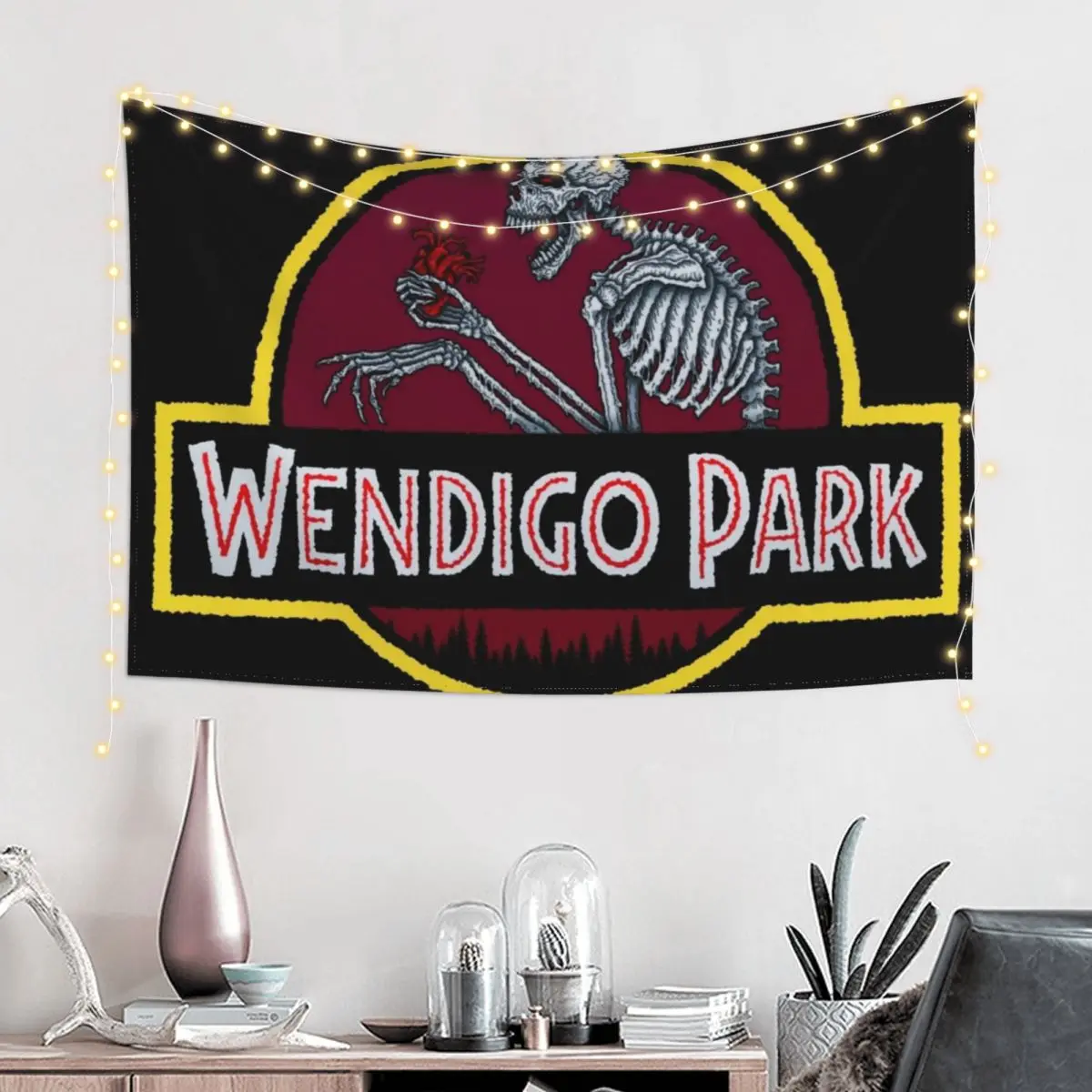 Wendigo Park - Azhmodai 22 Tapestry Luxury Living Room Decoration Bed Room Decoration Outdoor Decor Tapestry