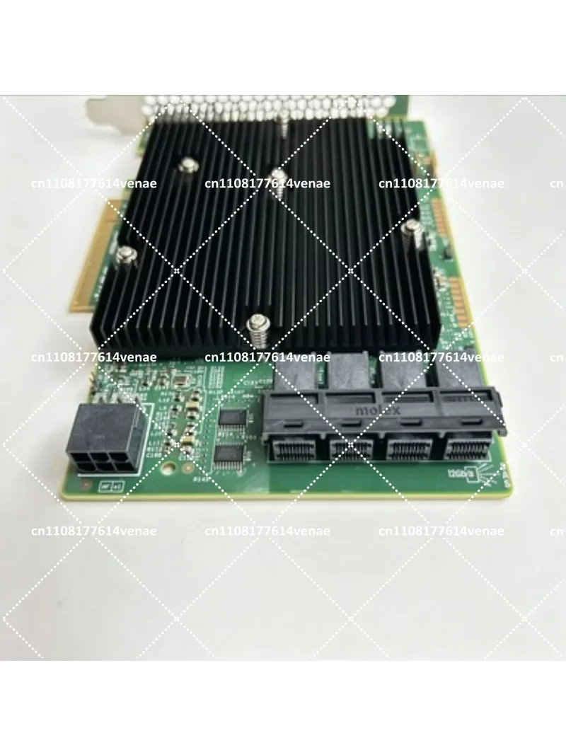 LSI SAS 9300-16I 12Gb/s HBA Bus Adapter Card IT Mode with 4x SFF-8643 SATA Cable