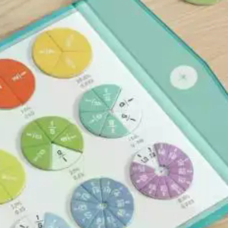 Magnetic Fraction Demonstration Book, Magnetic Fraction Tile