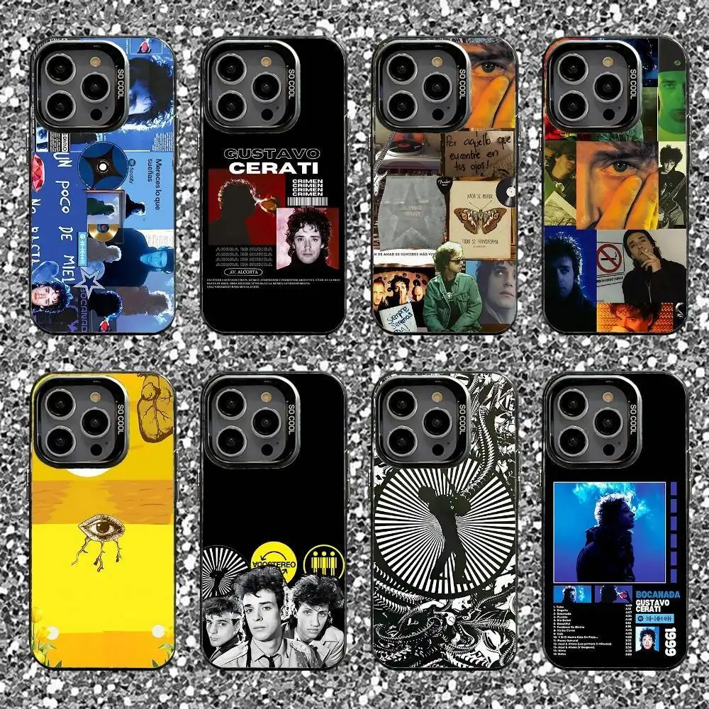 

S-Soda S-Stereo Phone Case For iPhone 16,15,14,13,12,11,Pro,XS,Max,Plus,Mini,SE Black Candy Matte Shockproof Cover