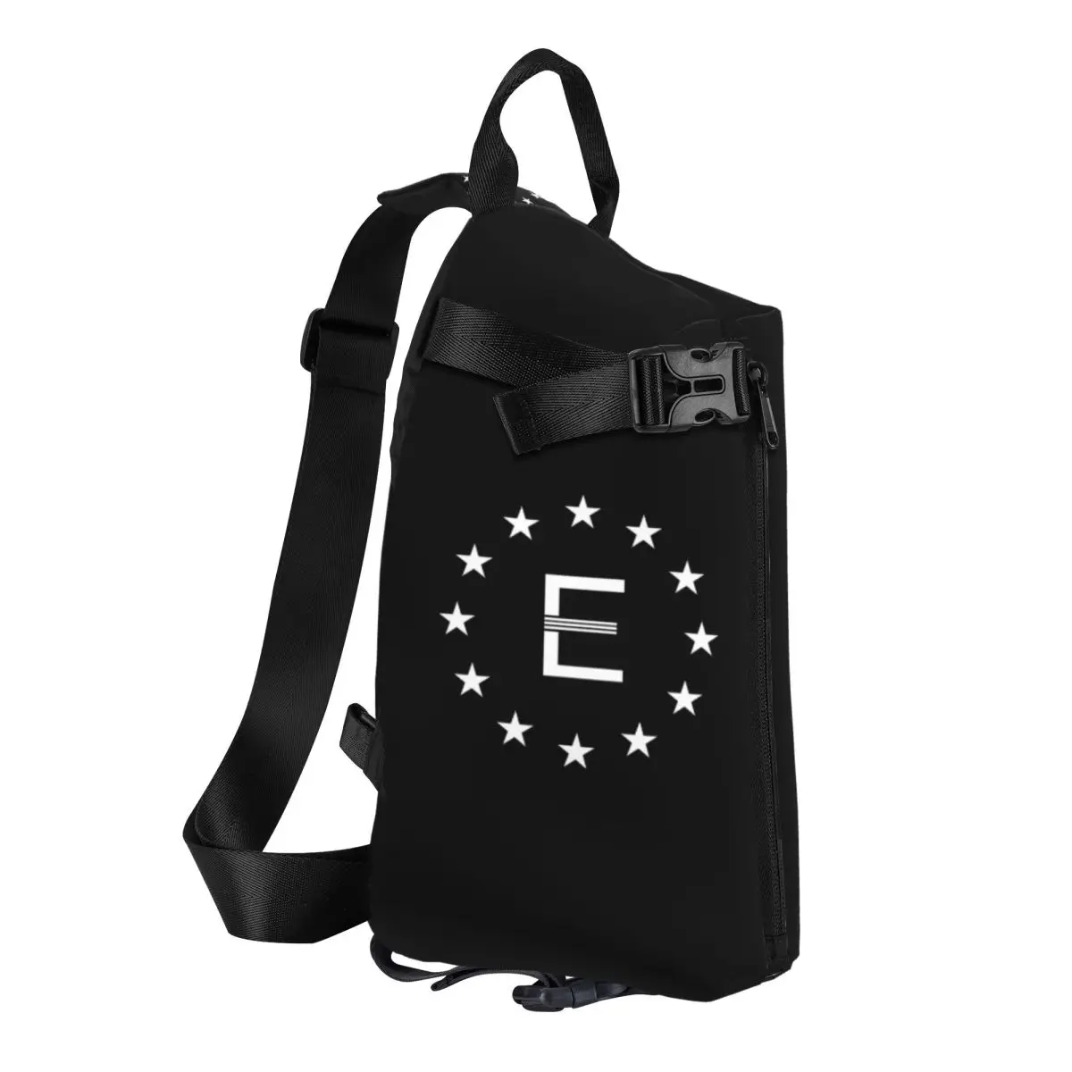 Fallout Enclave Star Logo Chest Bag Men Sling Crossbody Backpack Chest Bag Travel Hiking Daypack Shoulder Bag