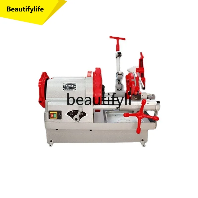 

A61 Steel Pipe Threading Machine Fully Automatic Fire Pipe Electric Water Pipe Threading and Cutting Machine