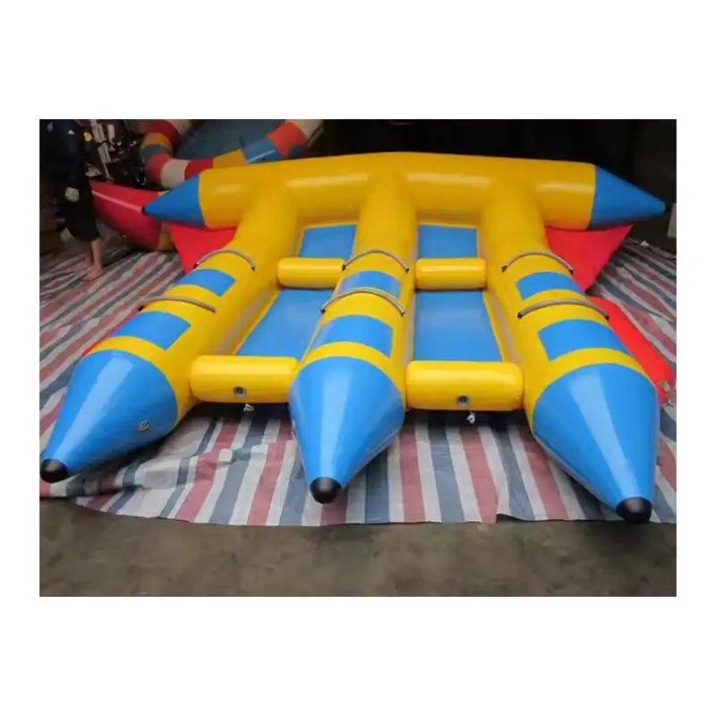 قارب صيد الذبابة القابل للنفخ بـ 0.9 مم من مادة PVC بأفضل جودة #1