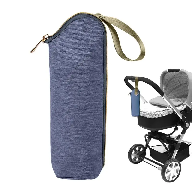 Insulated Baby Bottle Sleeve Bottle Warm Holder Portable Thicken Travel Carrier Holder Nursery Bottles Insulator Cover