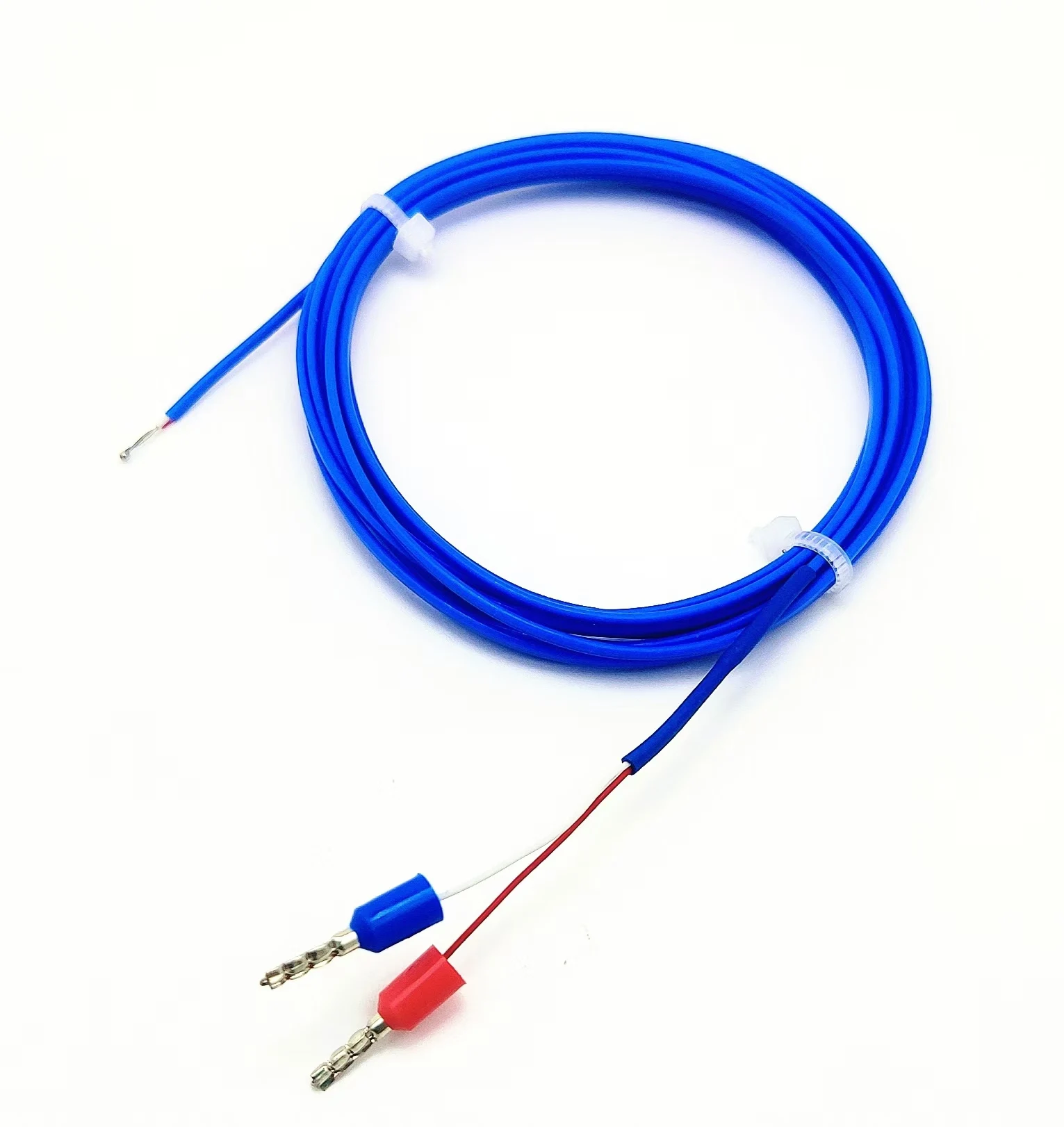 K-type thermocouple, PTFE temperature measuring wire, motor temperature sensor, K-type 1M/2M/3M/4M/5M.