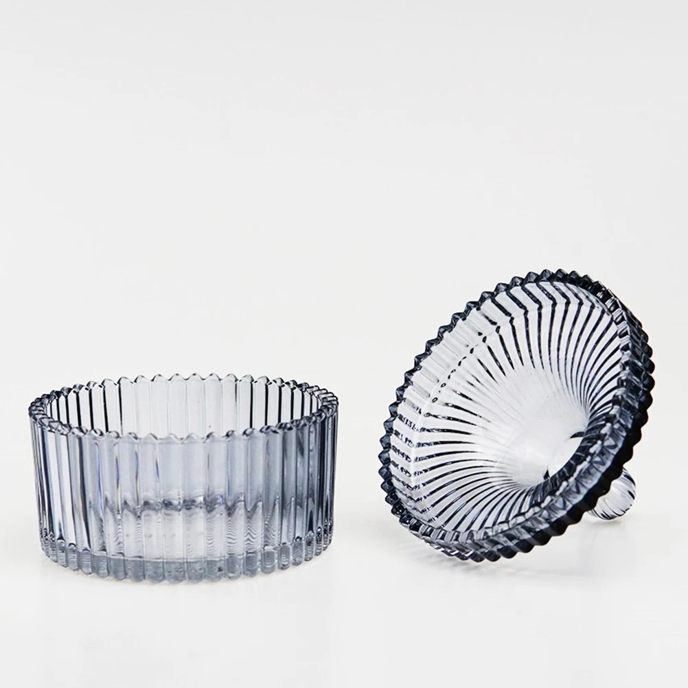 

Circular Stripes Storage Container Silicone Jewelry Box Mold Reusable Eco Friendly Heat Resistance Anti Deformation Packaging