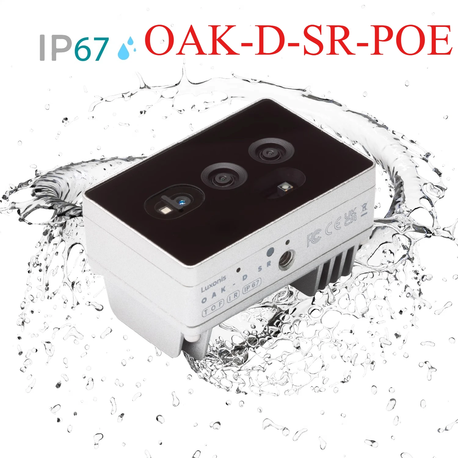 OAK-D-SR-POE Close-Range AI Binocular New Depth Camera