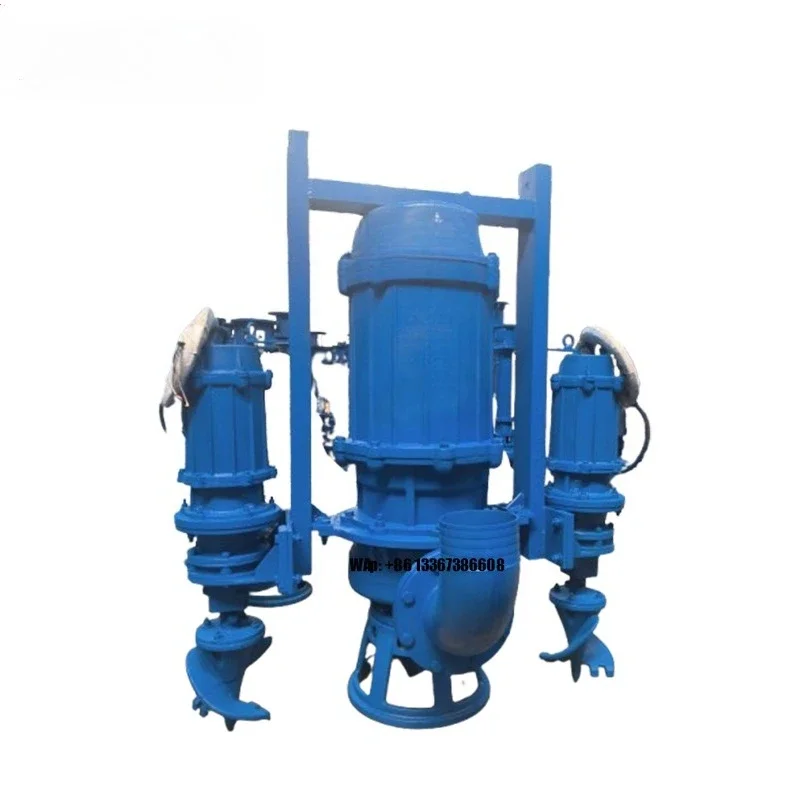 Suction Pump Submersible Sewage Sludge Dredge Agitator Hydraulic Slurry Submersible Water Pump for Sale