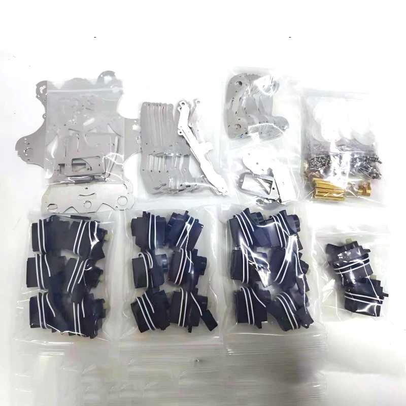 

Робот-паук SG90 MG90S 19 DOF с шестиопорной бионической рамой и сервоприводами, с когтями, для Arduino, набор для самостоятельной сборки робота, программируемый набор для робота-паука NANO