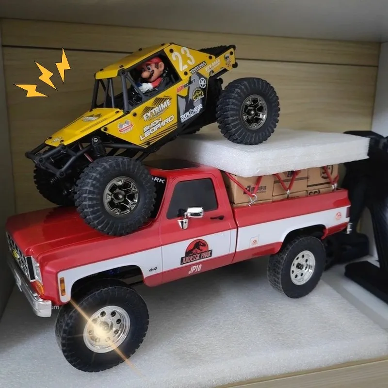 1/24 Rc Crawler Car Udirc Ucx24 4wd Mini Climb Racing Motore Brushless 4 Ruote Sterzo 3 Velocità ​ ​ Giocattolo di trasmissione Rtr