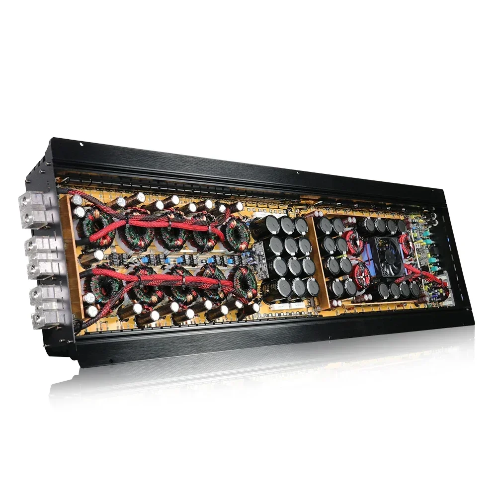 2025Factory Wholesale Car Amplifier Class D Monoblock Low Range 1 OHM 20000W RMS Korea Teampie TP-20000.1D
