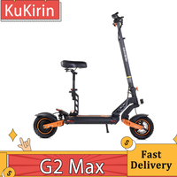 KUKIRIN G2 MAX Electric Scooter 10*2.75 Inch Off-road Pneumatic Tires 1000W Brushless Motor 55Km/h Max Speed 48V 20Ah Battery