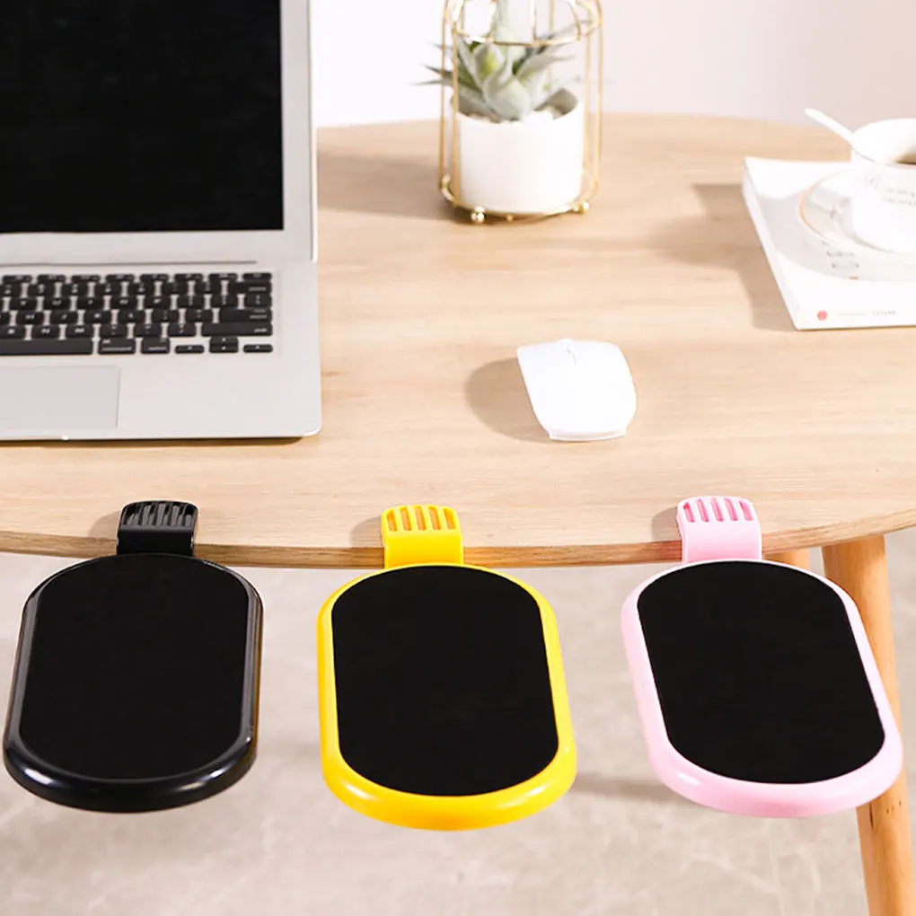 Plastic Strong Stability And Not Easy To Shake Creative Computer Desk Support Convenient Storage Pink MINI Flat Mat