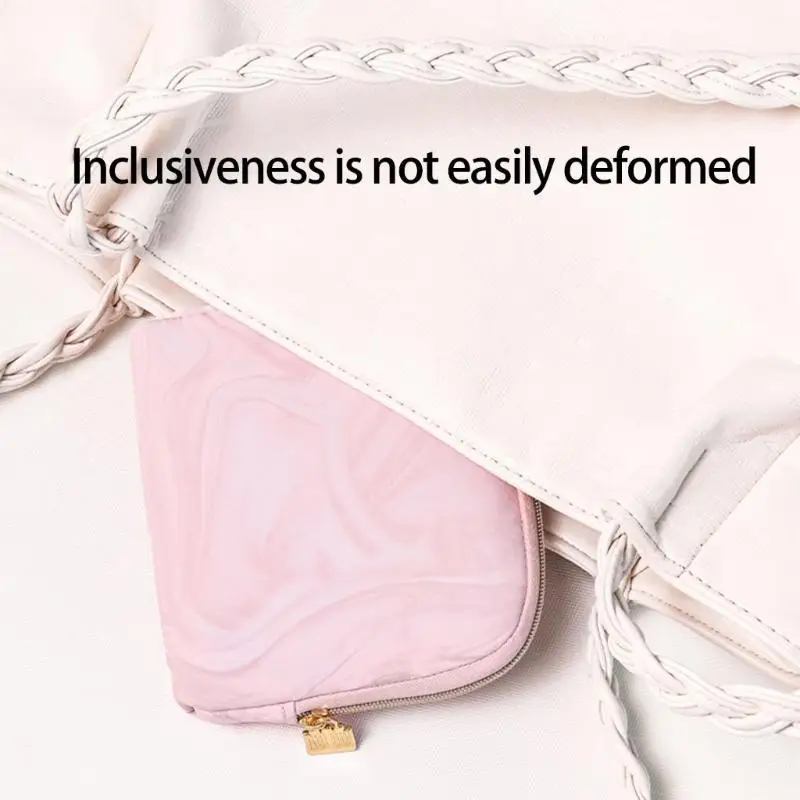 

652F Chinese Inspired Leather Jewelry Case Travel Friendly Multi Section Storage Bag