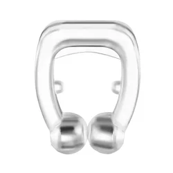 Clip magnético de silicona portátil para la nariz, herramienta Unisex para dejar de roncar, antirronquidos para dormir