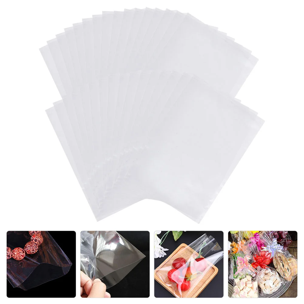 

400 Pcs Opp Transparent Bag Package Bags Clear Gift Biscuit Snack Party Treats Goodie Polypropylene Favor Candy Packaging