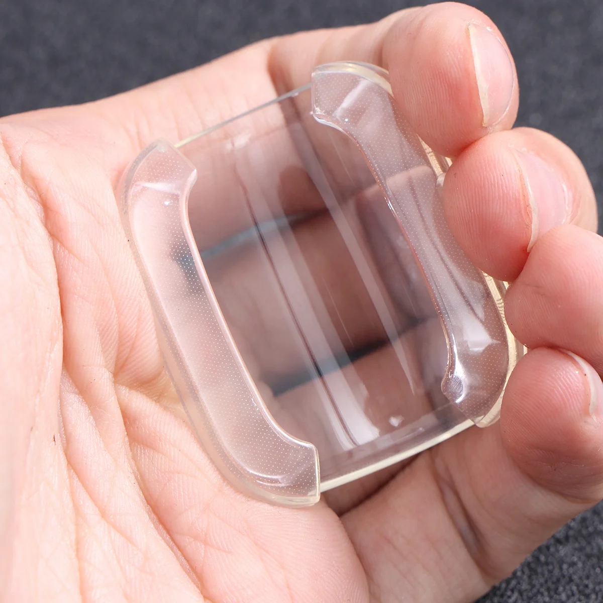 

Защитный чехол для часов, прочный чехол из ТПУ с защитой от царапин, совместимый с прозрачным защитным бампером Fitbit