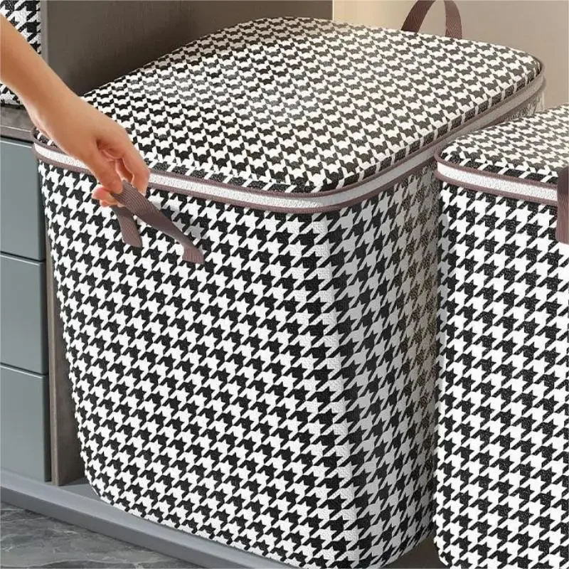 

Large Capacity Clothes Storage Bag, Foldable Dustproof Bag, Household Simple Clothes & Quilt Storage Bag