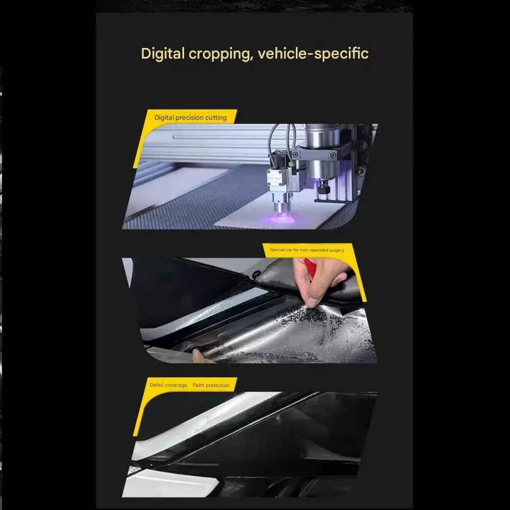 Applicable to 25 Benda Dark Flag 950 invisible car wrap film, scratch-resistant protective sticker film, modification accessory