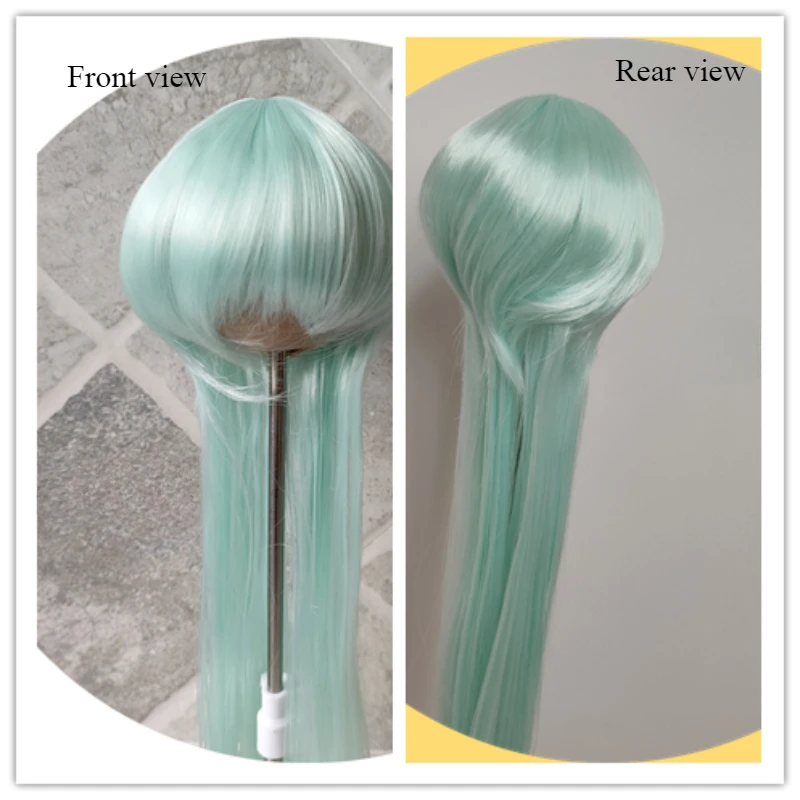 

1/3 1/4 1/6 1/8 Doll's Wig for 60/45/30cm Bjd SD Doll Toys Dress Up Play House Jellyfish Shaped Hair Doll Accessories, No Doll