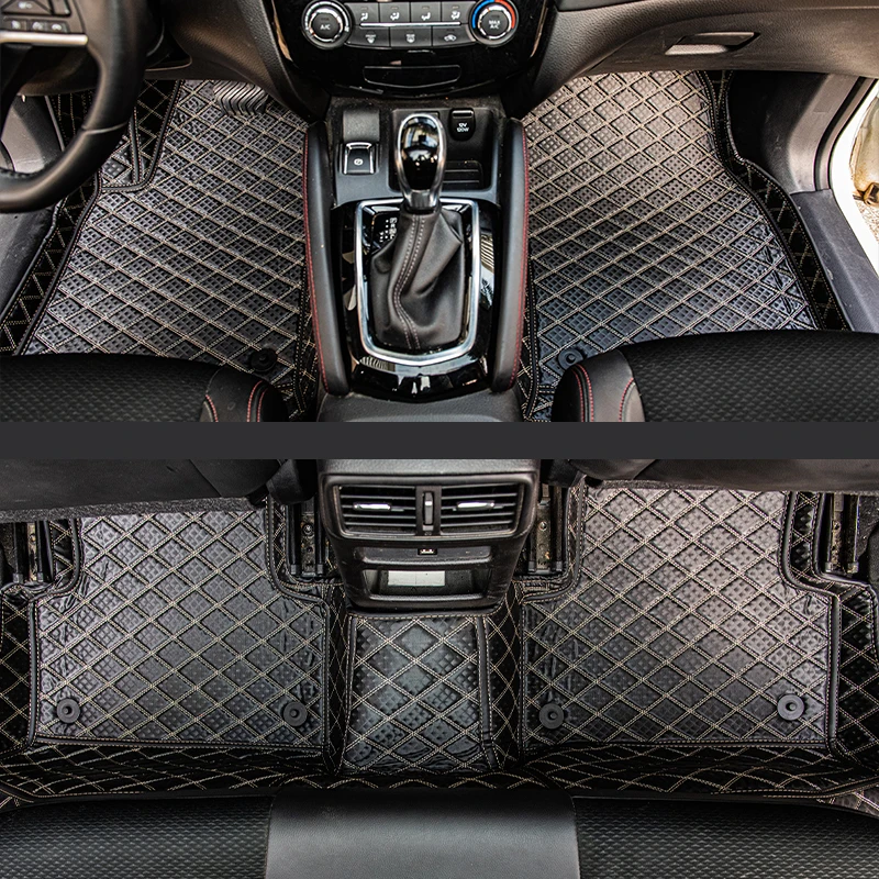 

retail skid resistance left-hand driving 5d car floor mats pajeroo sport single layer vehicle mats for bmww