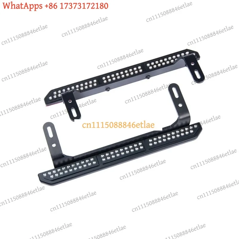 k3 LCX Racing Aluminum Rock Sliders & Side Steps for Traxxas TRX4 1/10 RC Crawler – Upgrade Running Boards