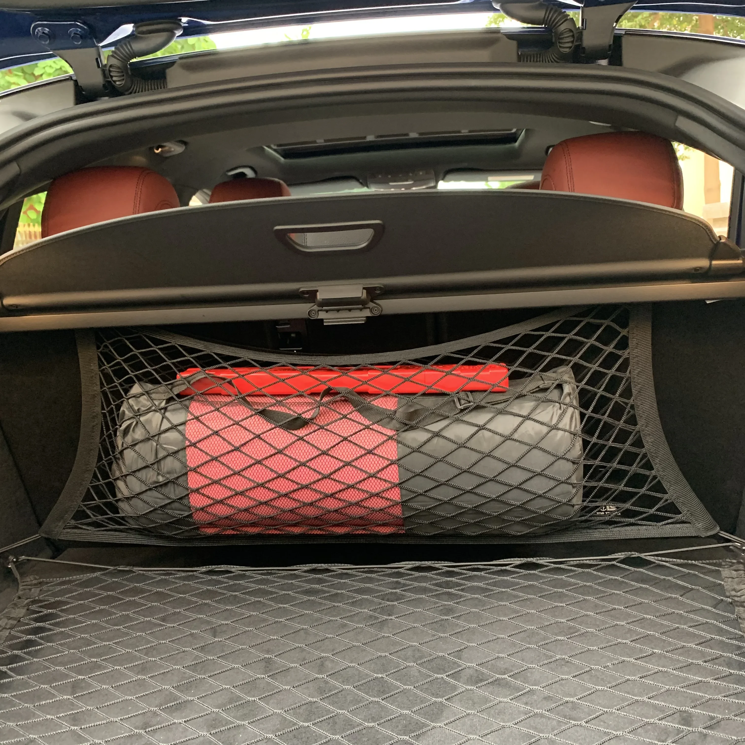 Siatka bagażnika samochodowego do Skody Octavia Yeti Roomster Fabia Rapid Superb KODIAQ Citigo KAMIQ KAROQ SCALA VISION X — zdjęcie 6