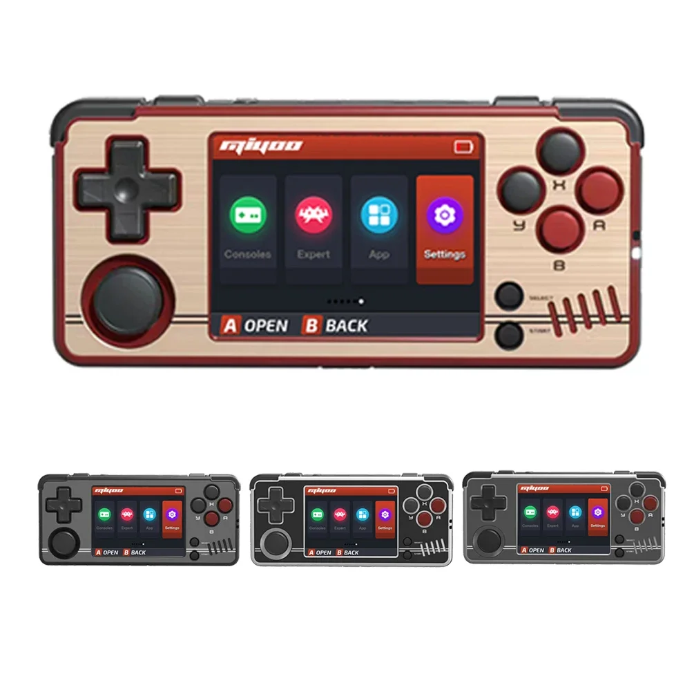 HOT MIYOO MINI A30 Portable Retro Handheld Game Kids Gift 2.8” IPS HD Screen WIFI Open Source Linux System