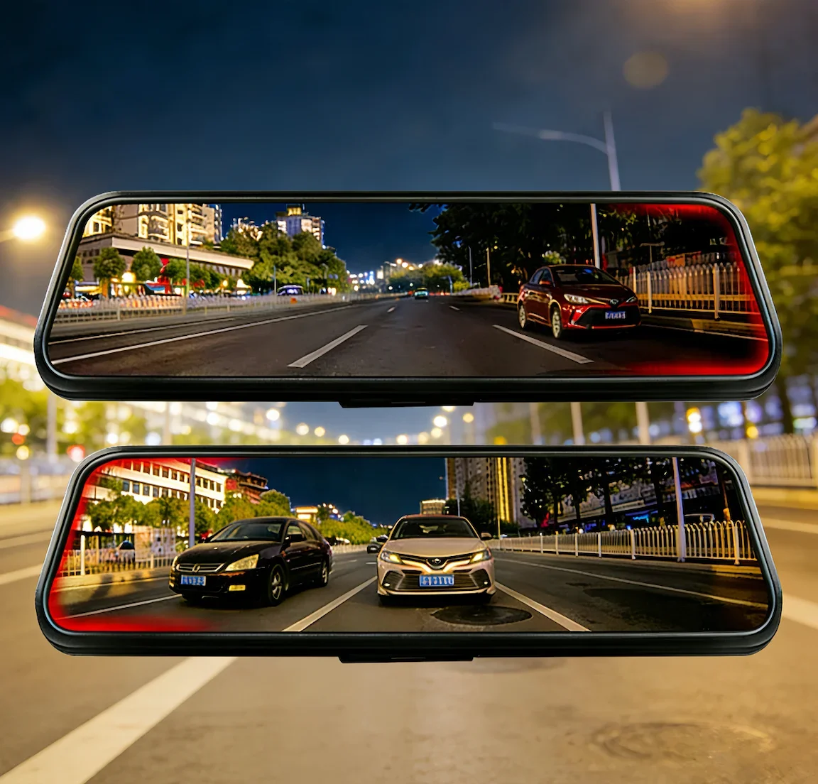 

OEM 60 FPS 8.8-Inch Mirror Dash Cam Smartphone Connectivity Wi-Fi & AI Detection Streaming Media Recorder