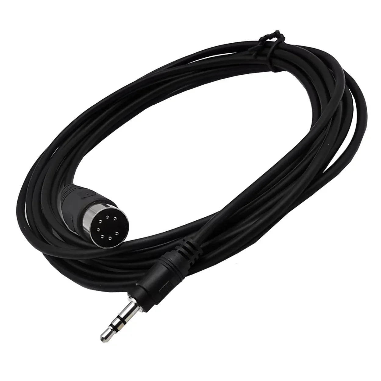 Stereo TRS 3.5mm Male 7Pin DIN Male Audio Adapter Cable 7P DIN Male TRS 3.5 Male Audio Line Cord 3.5 7Pin DIN Cable Wire Line