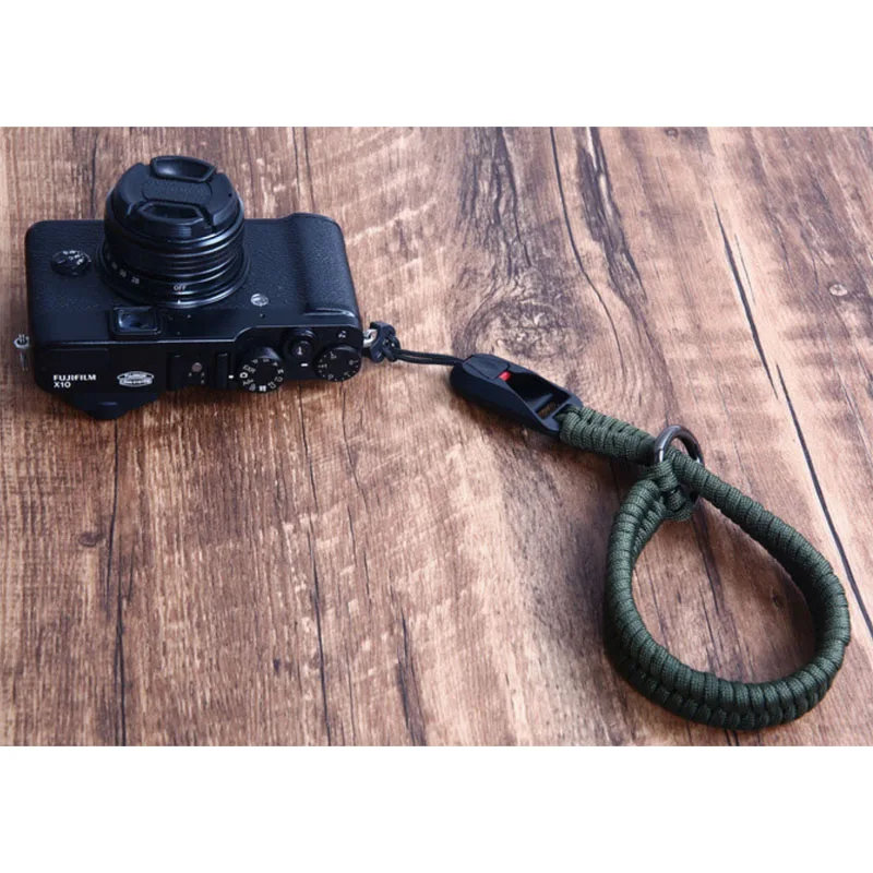 Quick Release Buckle Woven Hand Strap Rope Wrist Wristband for Leica for Sony for Fujifilm for Fuji for Canon for Nikon Camera