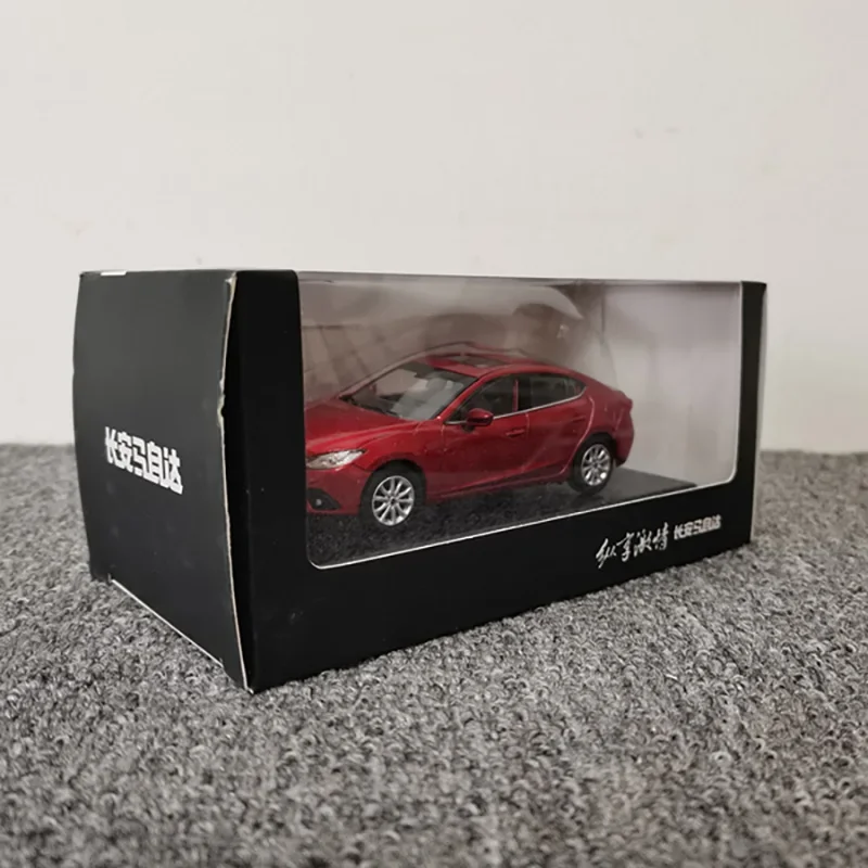 Diecast 1:43 Scale Mazda Axela 3 Vehicle Simulation Alloy Car Model Collectible Gift Boys Toys