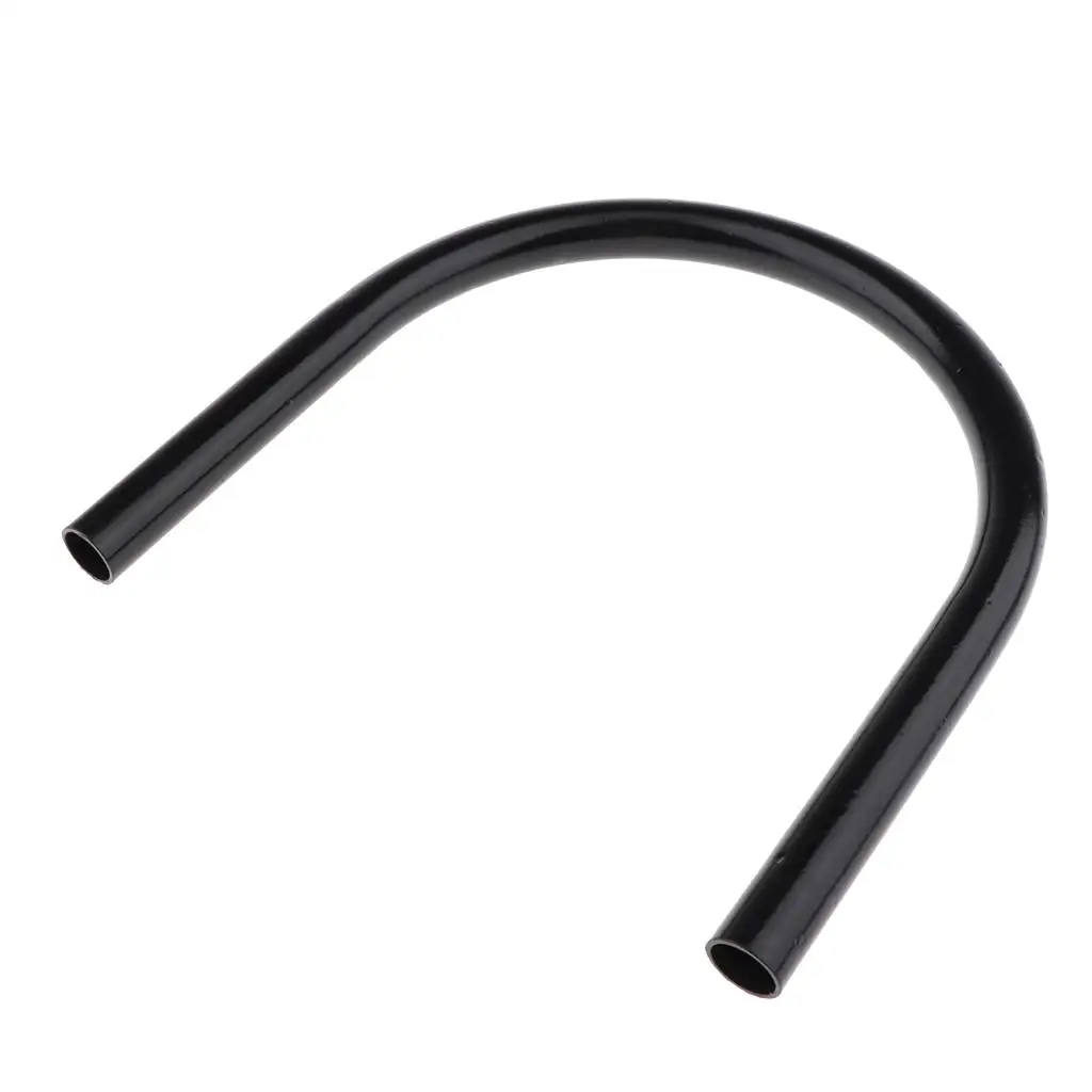 Flat Back Rear Seat Hoop Holder Passenger Sissy Bar for Motorcycle End Universal 230mm