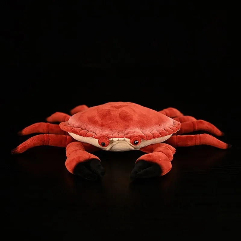 ZWY Original Realistic Bread Crab Plush Toy Edible Crab Stuffed Animal with Lifelike Unique Marine Creature Collectible Gift