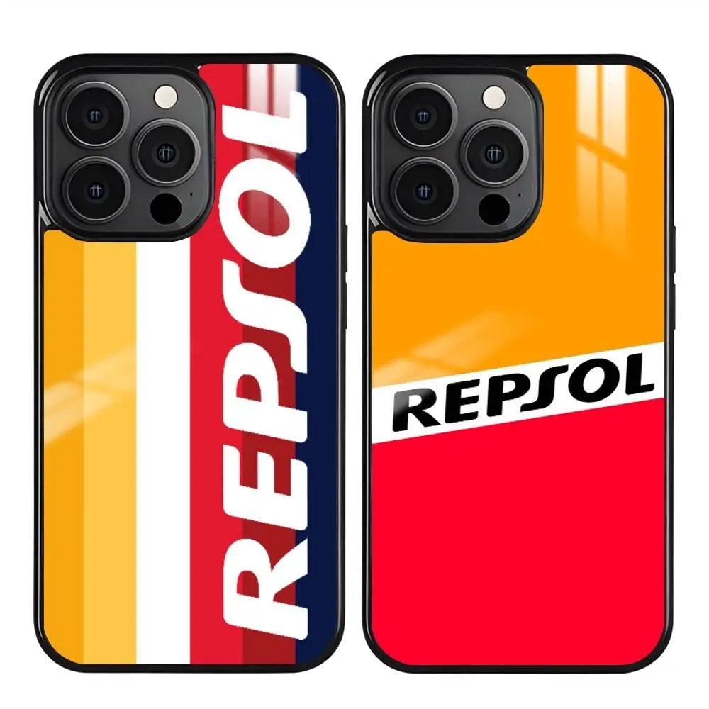 

Модный крутой чехол для телефона R-RepsolS для iPhone 16, 15, 14, 13, 12, 11 Pro Max Plus, мини-магнитный чехол для беспроводной зарядки Magsafe