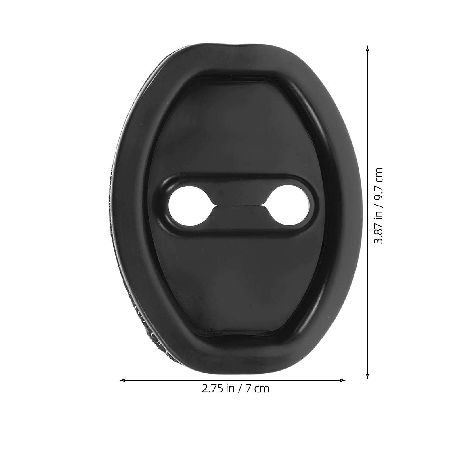 

6 шт. автомобильный дверной замок, силиконовый защитный чехол, защита от защелки, шумопоглощающий амортизатор, универсальная защита двери автомобиля